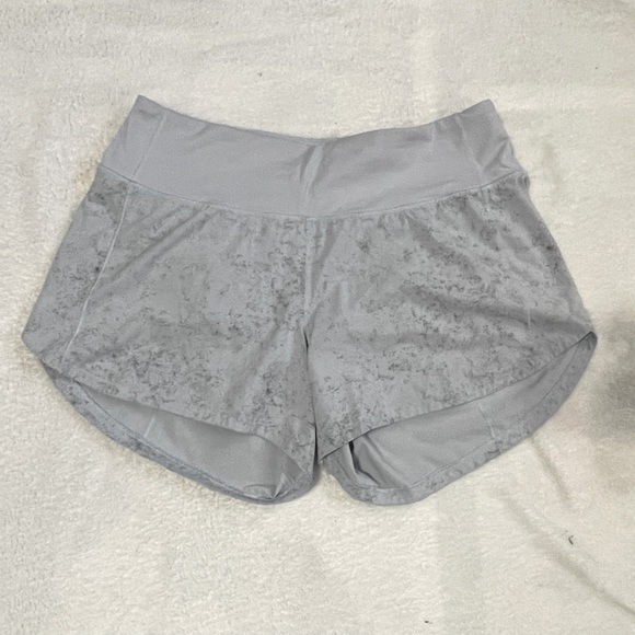 Lululemon speed light blue athletic shorts - Picture 1 of 2